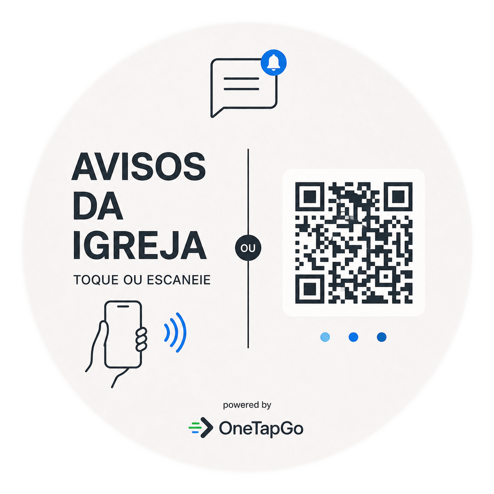 Tag OneTapGo avisos da igreja